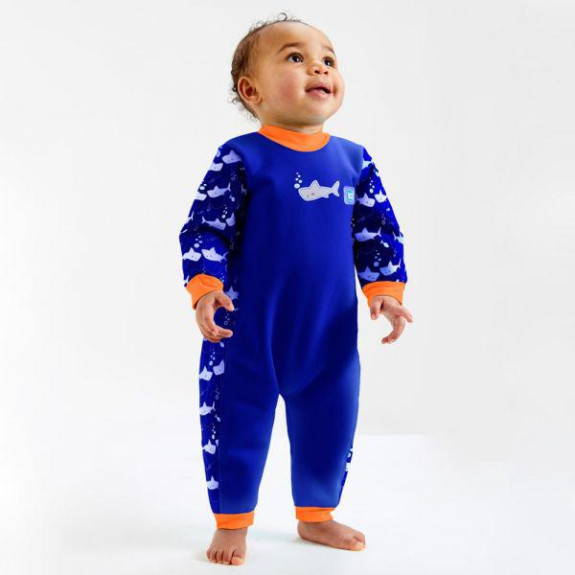 UV dětský neopren - overal - Žralok