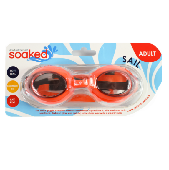 Plavecké brýle pro dospělé Sail Goggles Orange Splash About