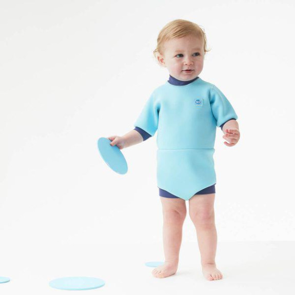 Baby neoprén - body - Cobalt