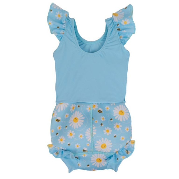 Plavky Happy Nappy kostýmek Daisy Bee s volánky