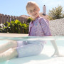 Dětská plovací vesta Go Splash s bezpečnostním páskem Lilac Spring