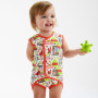 Baby neoprén-kombi - Lesní zvířátka