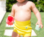 Nové Plavky Happy Nappy Neon Yellow 