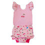 Plavky Happy Nappy kostýmek Cherry Baby s volánky