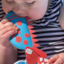 Bobbin' Buddies Sensory Fish – silikonová smyslová rybička do vody