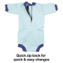 Baby neoprén-body - velryba