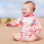 Baby neoprén - body - Sova a Kočička