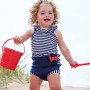 Plavky Happy Nappy kostýmek - Nautical 