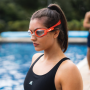 Plavecké brýle pro dospělé Piranha Goggles Orange Splash About