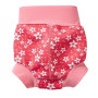 Nové Plavky Happy Nappy - růžové květy