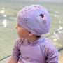 Plavecká čepice pro miminka a děti Splash About Lilac Spring