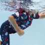 Dětská plovací vesta Go Splash s bezpečnostním páskem Vodní svět