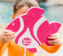 Zrcátko do vody Pink & White Fish