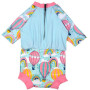 Plavky Happy Nappy UV obleček 3/4 rukáv Up & Away