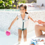 Dětská plovací vesta Go Splash s bezpečnostním páskem Little Acorns 